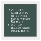 8-Line Directional Sign