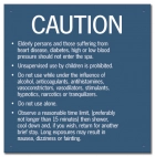 Connecticut Spa Rules Sign