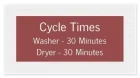 Cycle Times Sign