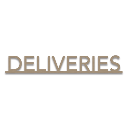 DELIVERIES - Dimensional Letters