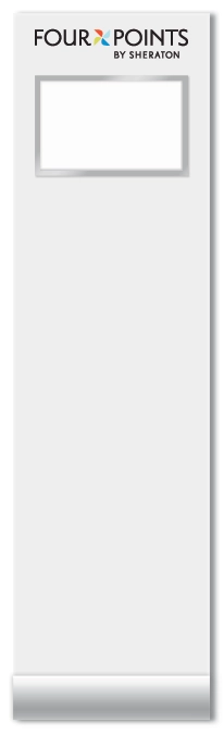 Freestanding Changeable Display