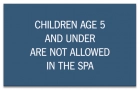 Montana No Children Allowed In Spa Sign