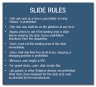Ohio Slide Rules Sign