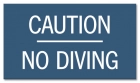 Ontario Canada No Diving Sign