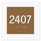 Room Number Sign