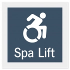 Spa Lift w/Dynamic ISA Symbol - Large