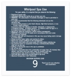 Whirlpool Rules Sign