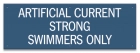 Wisconsin Artificial Current Pool Sign