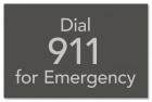 Emergency Phone Sign