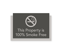 No Smoke/Smoke-Free Signs