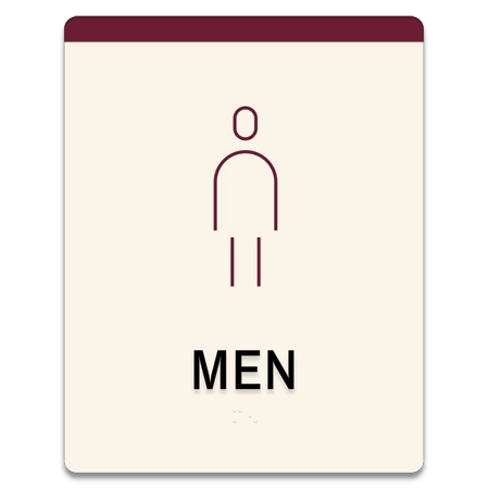 Men Sign w/ Male Symbol