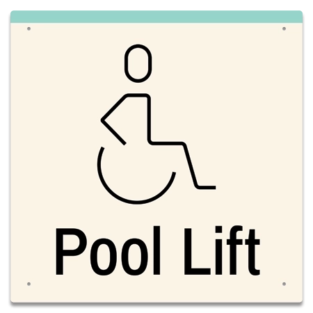 Pool Lift w/ISA Symbol