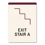 Stairway Exit Sign - DC Compliant