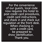 12-Line Custom Informational Sign