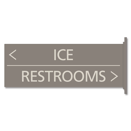 2-Line Flag Sign