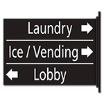 3-Line Flag Sign