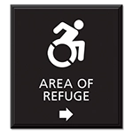 Accessible Direction Sign w/ Dynamic ISA