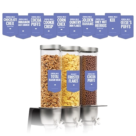 Breakfast Cereal Labels - Set of 41