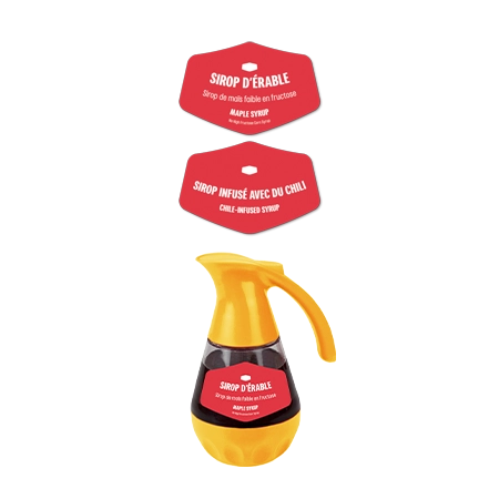 Breakfast Syrup Cling - Set of TwoFrench-Canadian Version