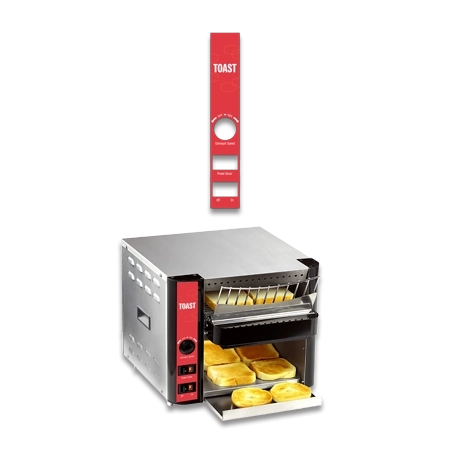 Breakfast Toaster Conveyor Label