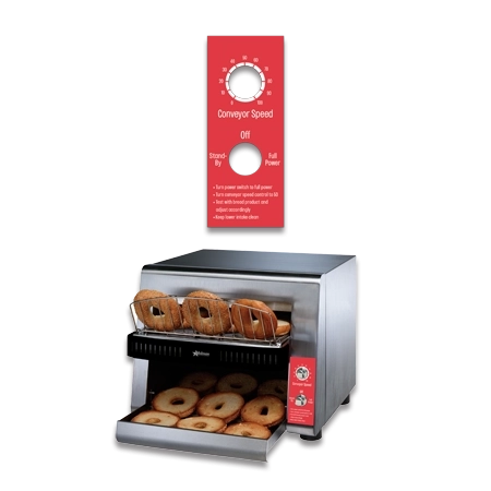 Breakfast Toaster Conveyor Label