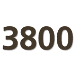 Building Address Dimensional Numbers - Up to 4 Numbers