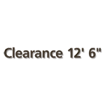 Clearance Sign with Dimensional Letters