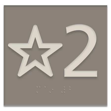 Elevator Door Jamb w/Star