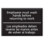 Employees Must Wash Hands...