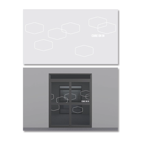 Entry Door Film (Exterior Facing) For 2 Panel Doors