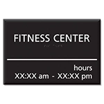 Fitness Center Sign