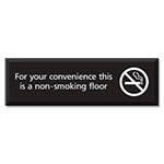 For Your Convenience... Non Smoking Floor w/symbol