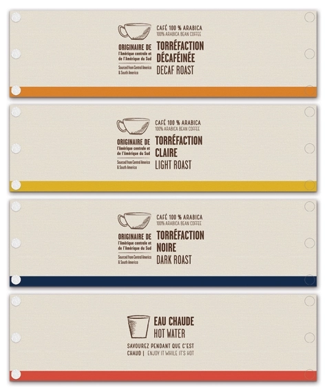 Hampton Breakfast Coffee Wrap - Set of 4 - French/Canadian