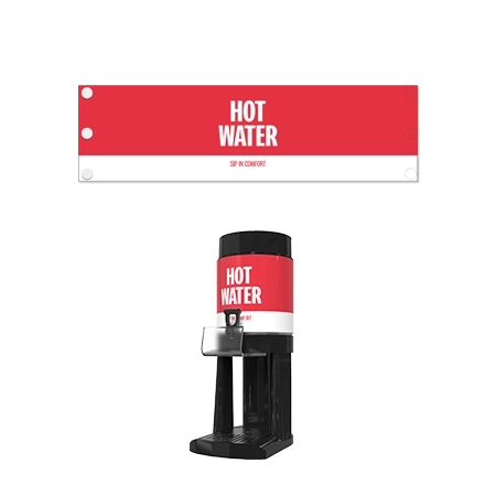 Hampton Breakfast Coffee WrapFor 1 Gallon Fetco L4D-10 Dispensers