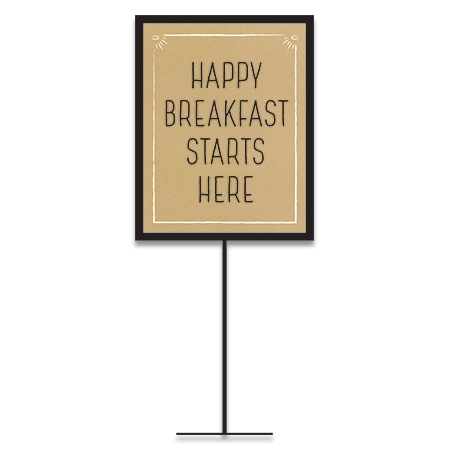 Hampton Breakfast Sign