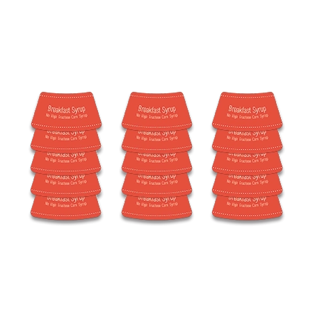 Hampton Breakfast Syrup Cling - 15 Pack