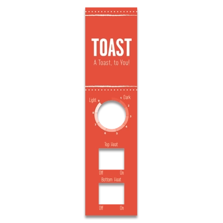 Hampton Breakfast Toaster Label