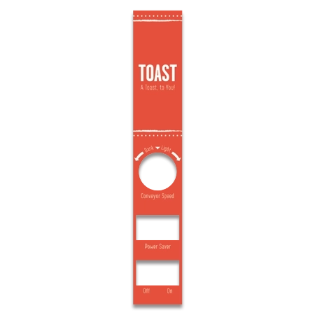 Hampton Breakfast Toaster Label