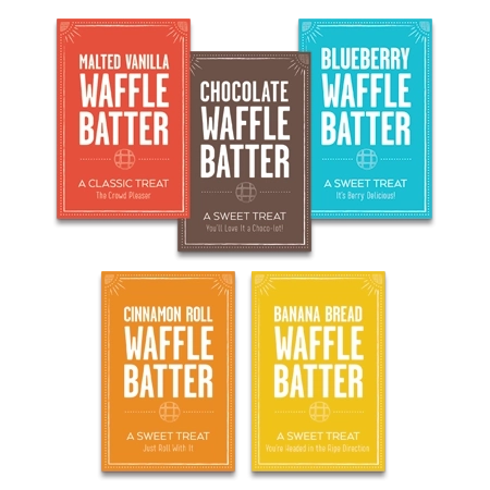 Hampton Breakfast Waffle Flavor Insert - Set of 5