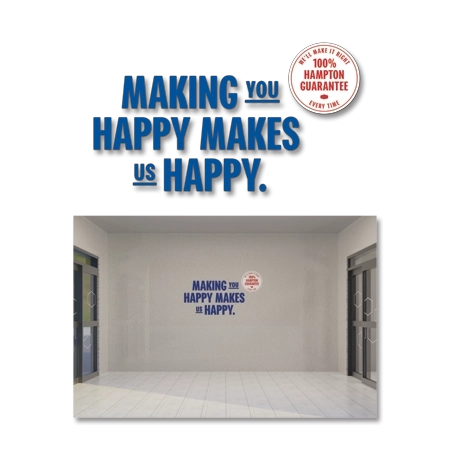 Happiness Guarantee at Vestibule