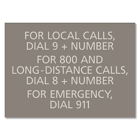 Local/Long Distance Calls