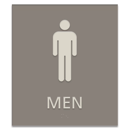 Men Sign w/Male Symbol