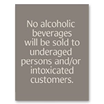 No Alcoholic Beverages To Be Sold - AL Code