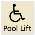 Pool Lift w/ISA Symbol - Large