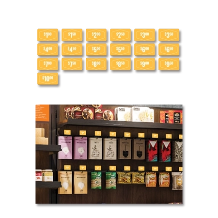 Price Magnets Multi Pack - 5 Sets of 19