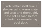 Province Pool Rules Sign - Ontario Compliant: Canada