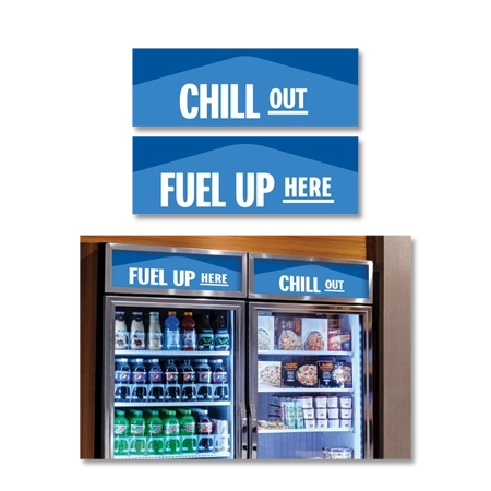 Refrigerator & Freezer Films (For Properties with Existing Fridge with Sign Panel)