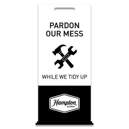 Renovation Free-Standing Floor Sign