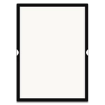 Replacement Vertical Insert Holder for Menu & Message Displays