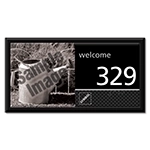 Room Number Sign w/No Smoking Symbol